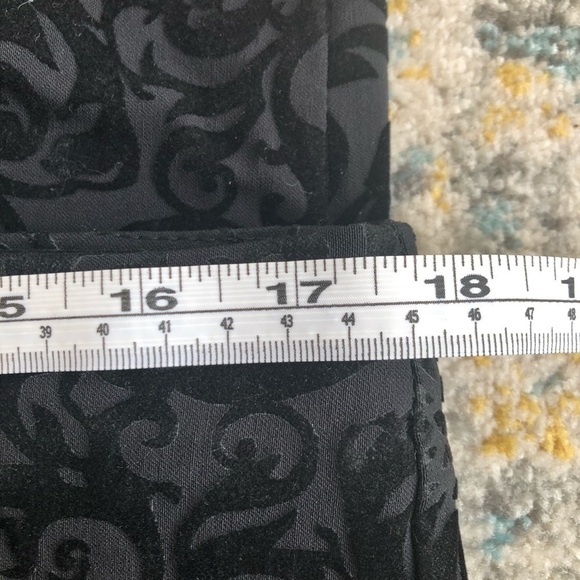 ATTYRE New York/ LEGGINGS /Blk jacquard print/ 12 - Picture 4 of 7